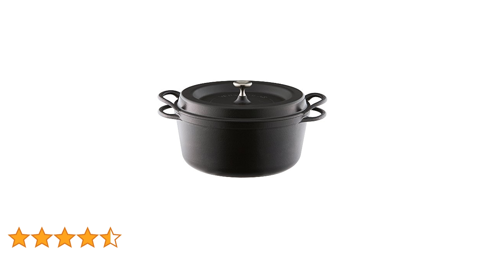 VERMICULAR OVENPOT2 26cm ブラック　ノベルティ鉄タマ付き 目指し続けたのは、世界一、素材本来の味を引き出す鍋 オーブン